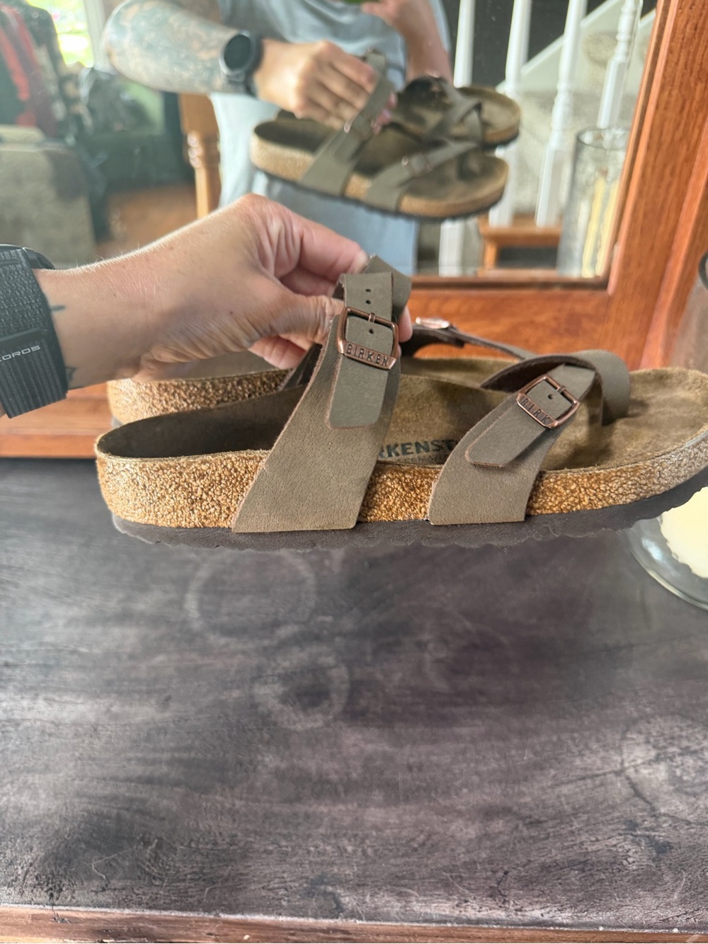 Birkenstock sandals in size 38 - Picture 6 of 7